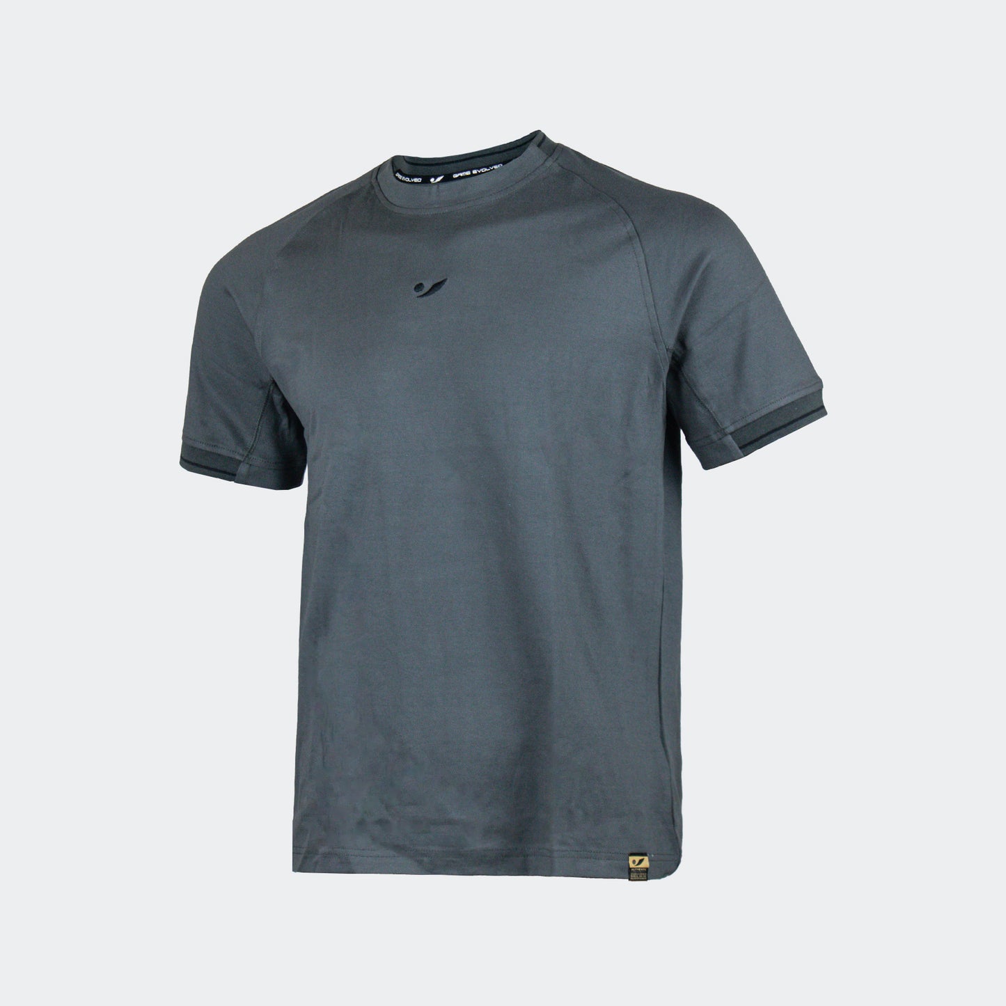 CAVE CASUAL TEE THRIVE POLO KIDS - GREY/BLACK