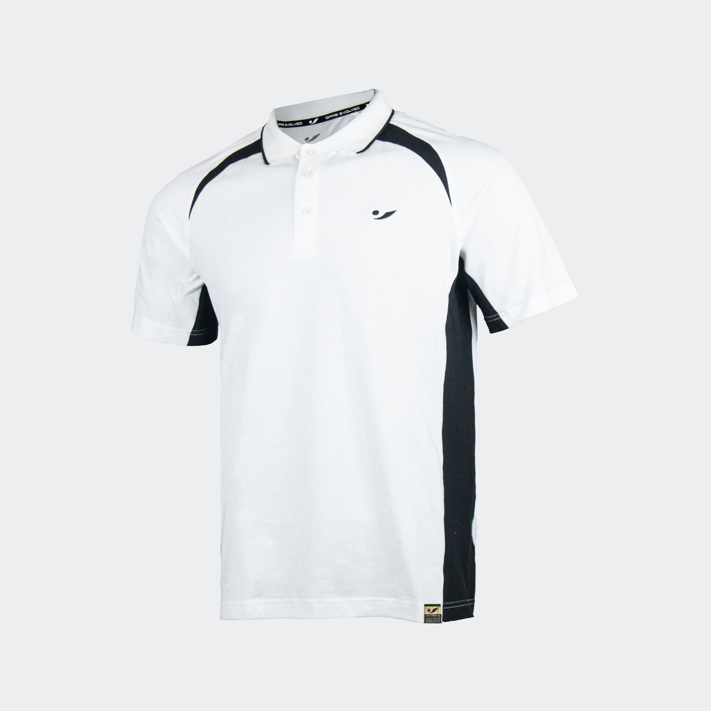 CAVE POLO SPORT KINETIC - WHITE/BLACK