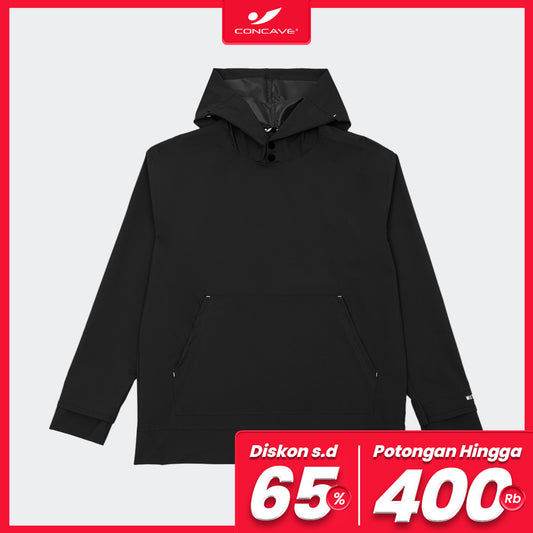 Watertech™ - Pullover Hoodie Training Jacket - Black