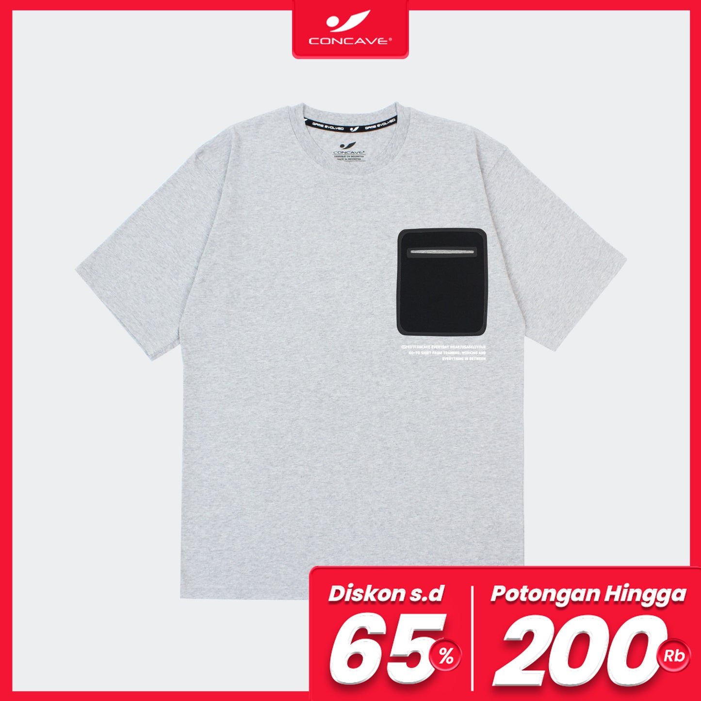 C24 Pocket Tee - 2 - Misty