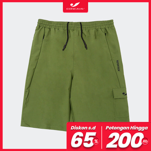 Watertech™ - Celana Pendek Training Cargo - Algae Green