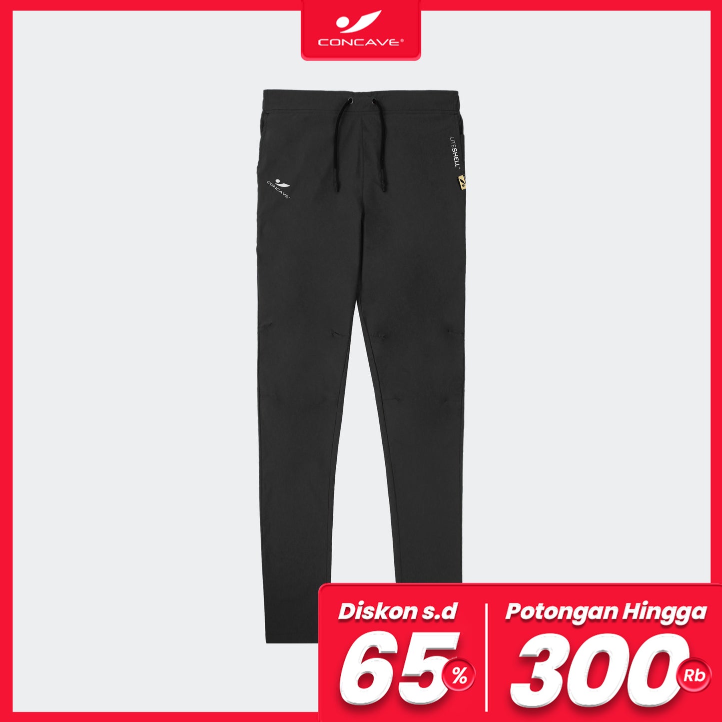 Liteshell™ - Celana Panjang Training - Black