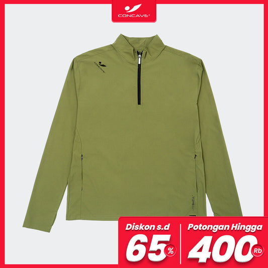 Liteshell™ - Training Half Zip Jacket - Olive Green
