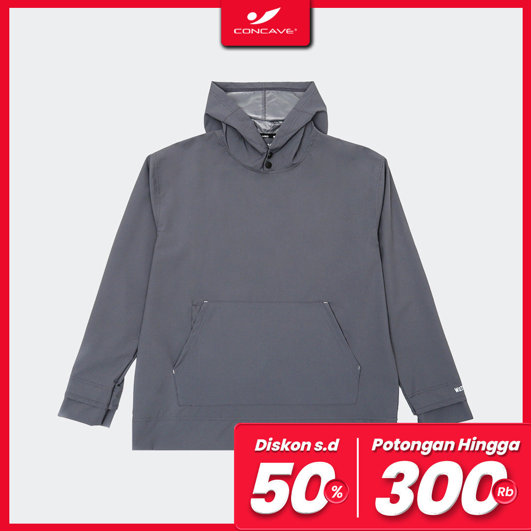 Watertech™ - Pullover Hoodie Training Jacket - Carbon Grey