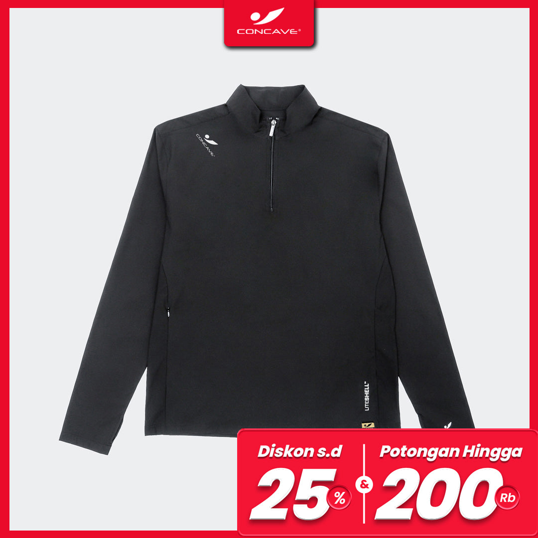 Liteshell™ - Training Half Zip Jacket - Black