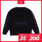 Concave x JLingz Crewneck Raw Cut - Black/Purple