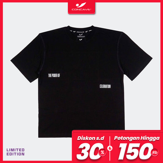 Concave x JLingz Graffiti Oversized Tee - Black/Purple