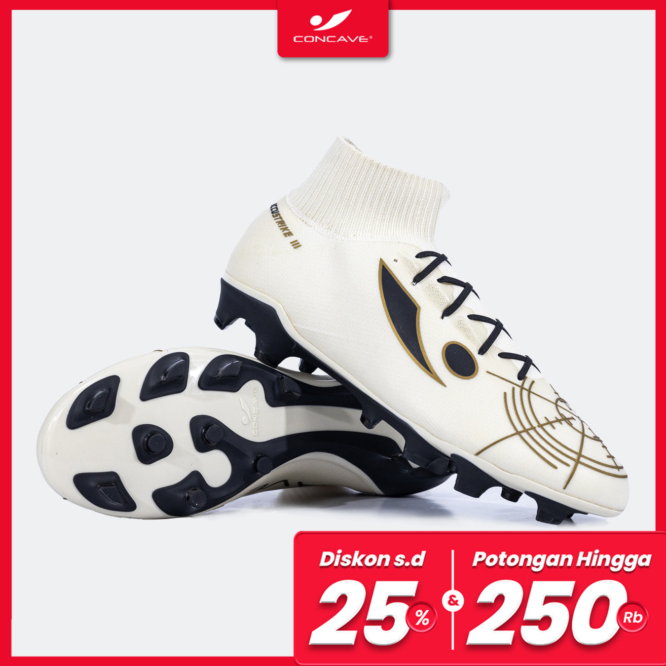 HALO ACCUSTRIKE PRECISION FG - WINTER WHITE/GOLD