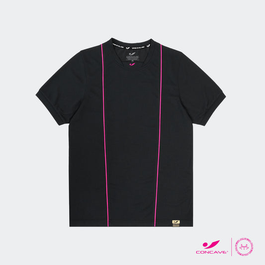 Concave x JLingz Performance SS Top - Black/Pink