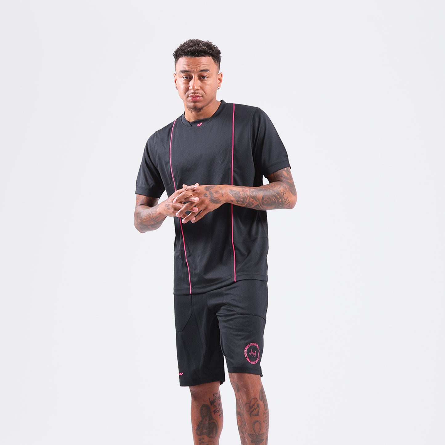 Concave x JLingz Performance Short - Black/Pink