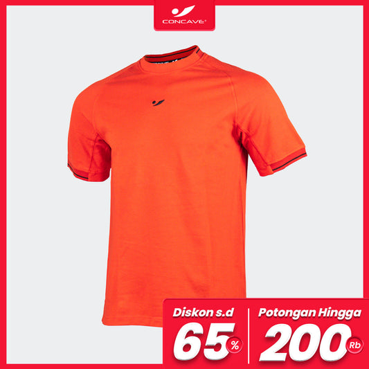 CAVE CASUAL TEE THRIVE POLO KIDS - RED/BLACK