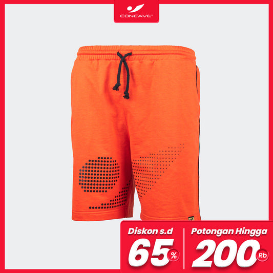 CAVE CASUAL LOGO DOT SHORT KIDS - RED