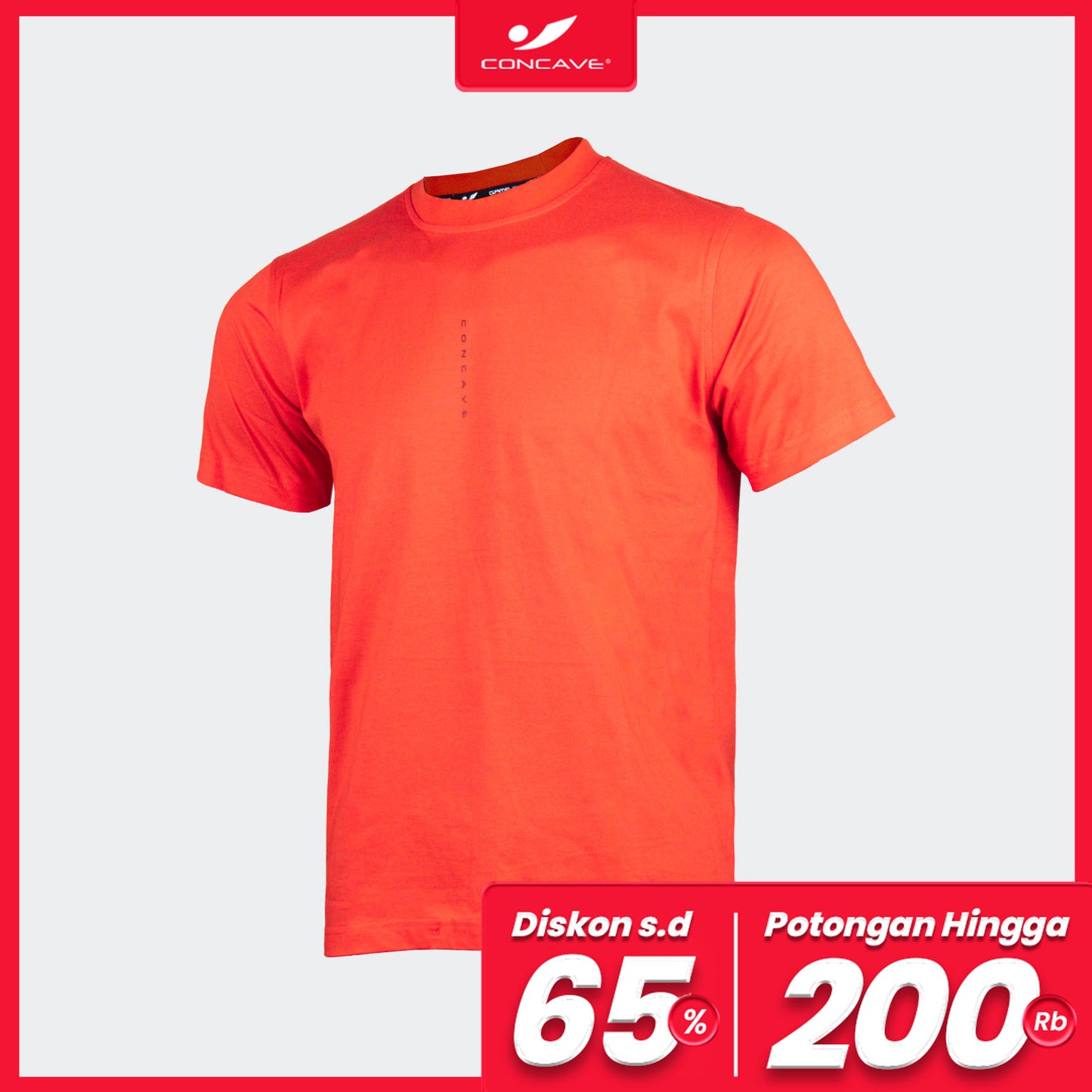CAVE CASUAL DARE TO MOVE TEE - RED