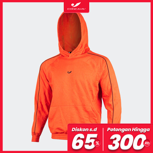 CAVE HOODIE LIFESTYLE KIDS - RED/BLACK