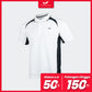 CAVE POLO SPORT KINETIC KIDS - WHITE/BLACK