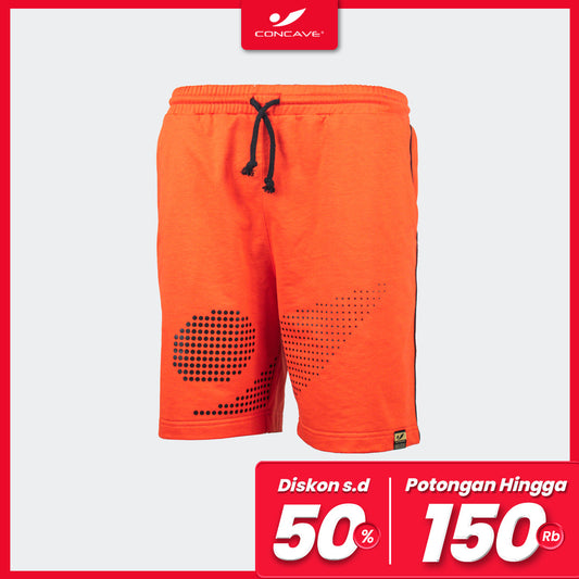 CAVE CASUAL LOGO DOT SHORT - RED