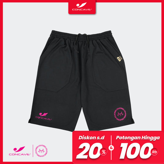 Concave x JLingz Performance Short - Black/Pink