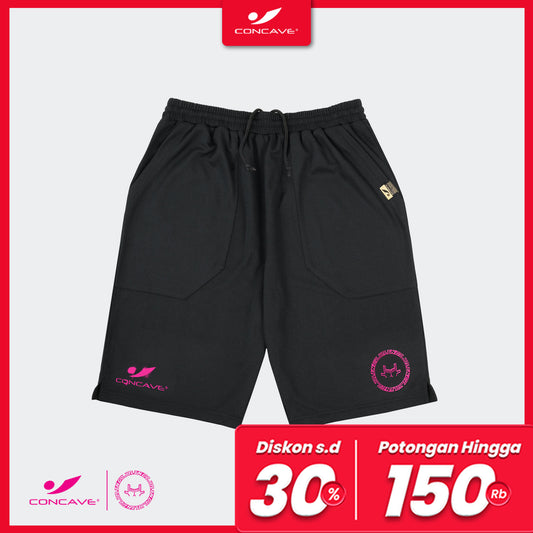 Concave x JLingz Performance Short - Black/Pink