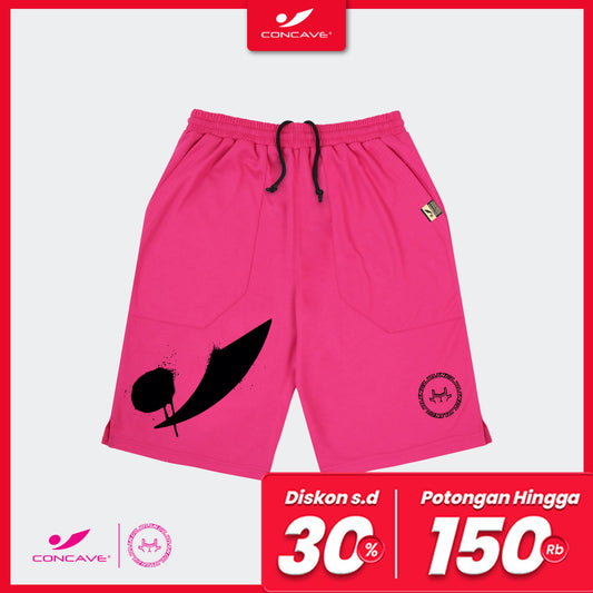 Concave x JLingz Performance Short - Pink/Black