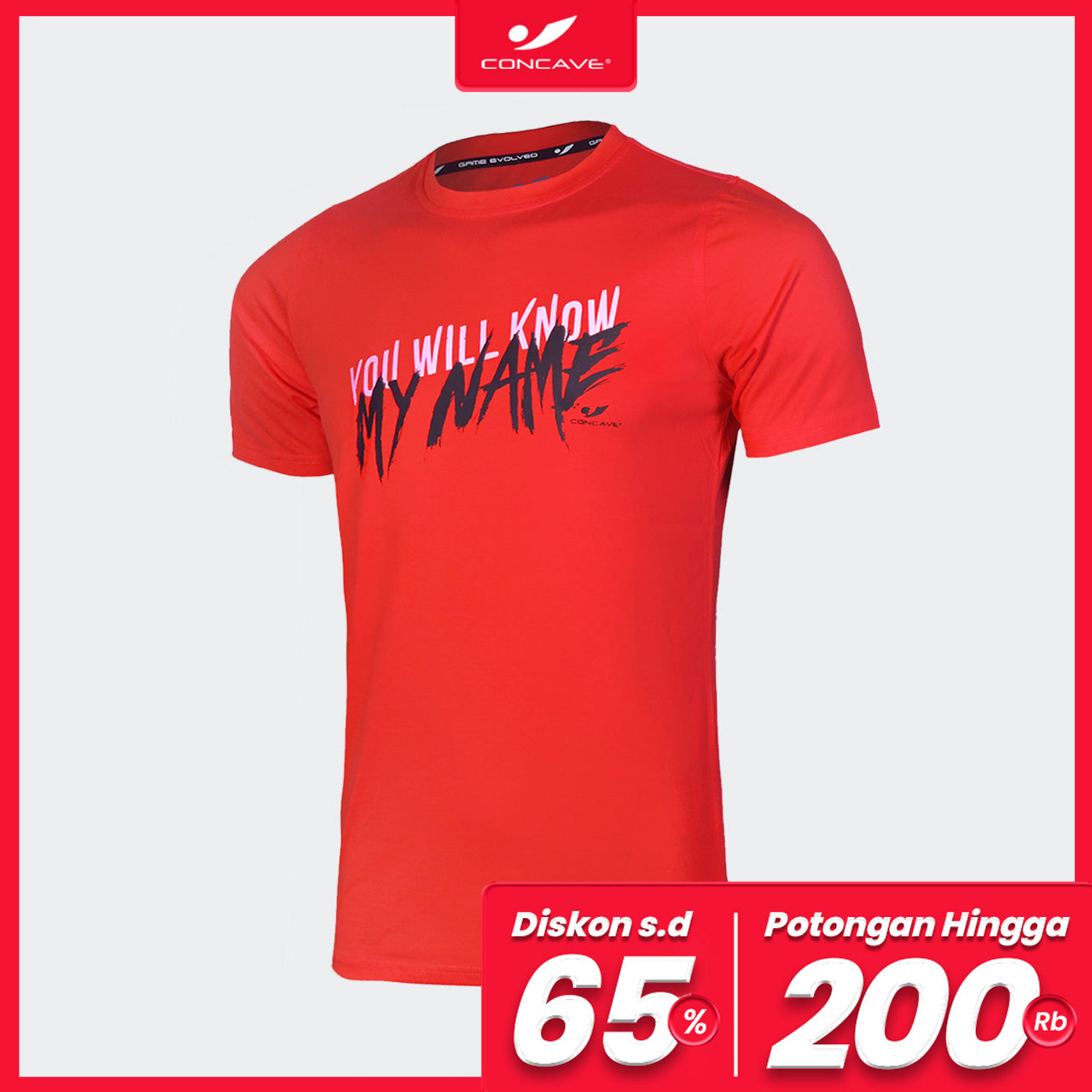 T-Shirt You Will Know My Name - Red
