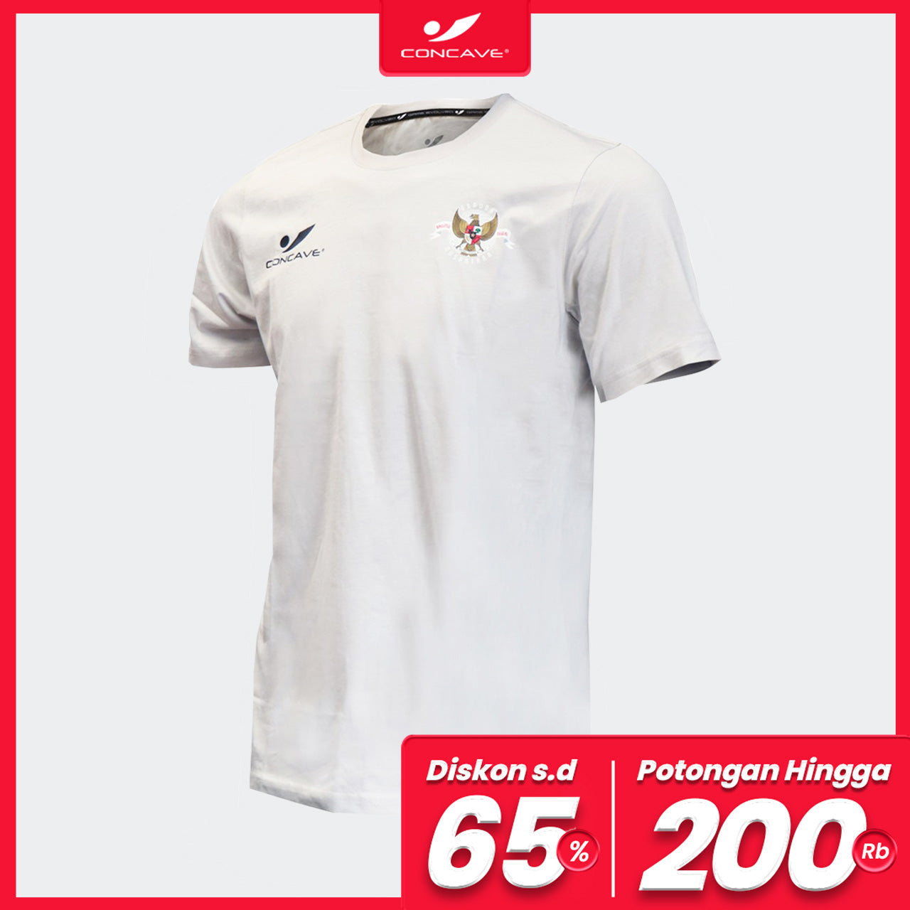 T-shirt Kita Garuda - Misty Grey