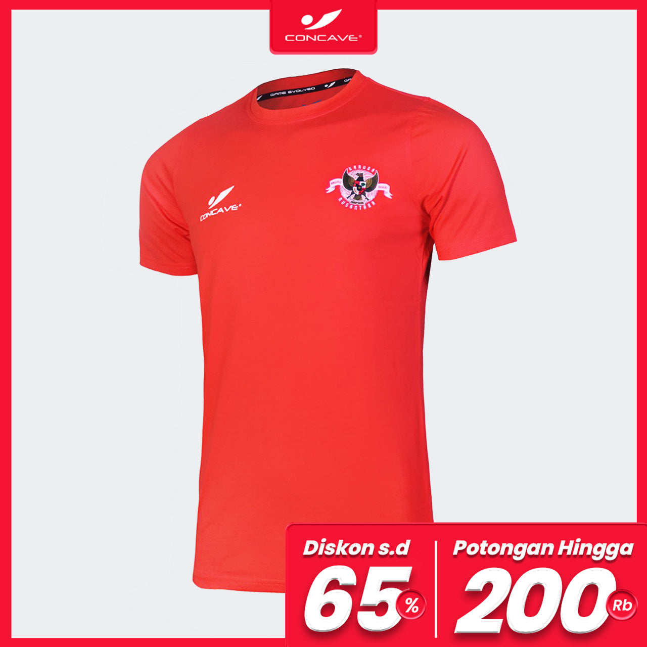 T-shirt Kita Garuda - Red