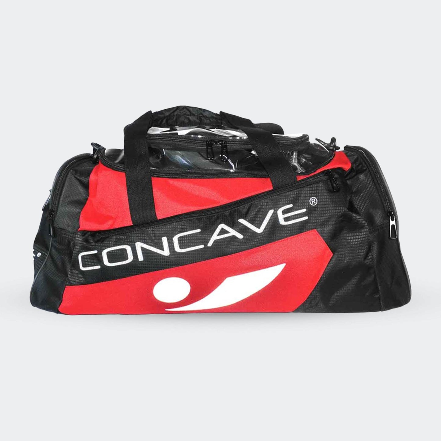 Concave Travel Bag - Black/Red