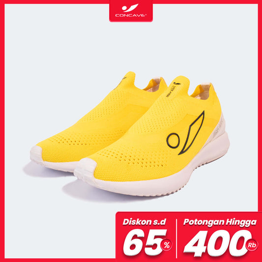 Concave Running - Volker Run - Yellow / White