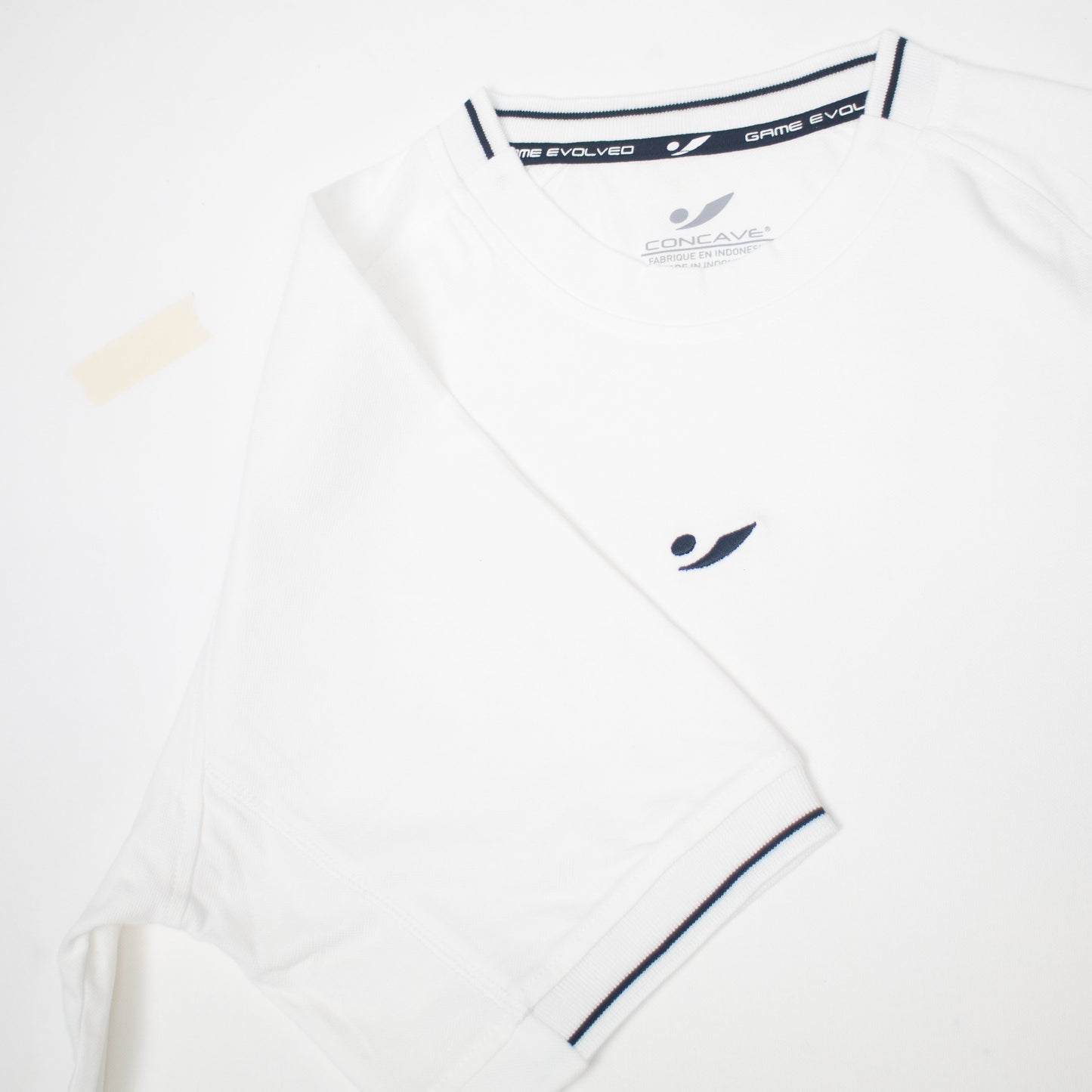 CAVE CASUAL TEE THRIVE POLO - WHITE/BLACK