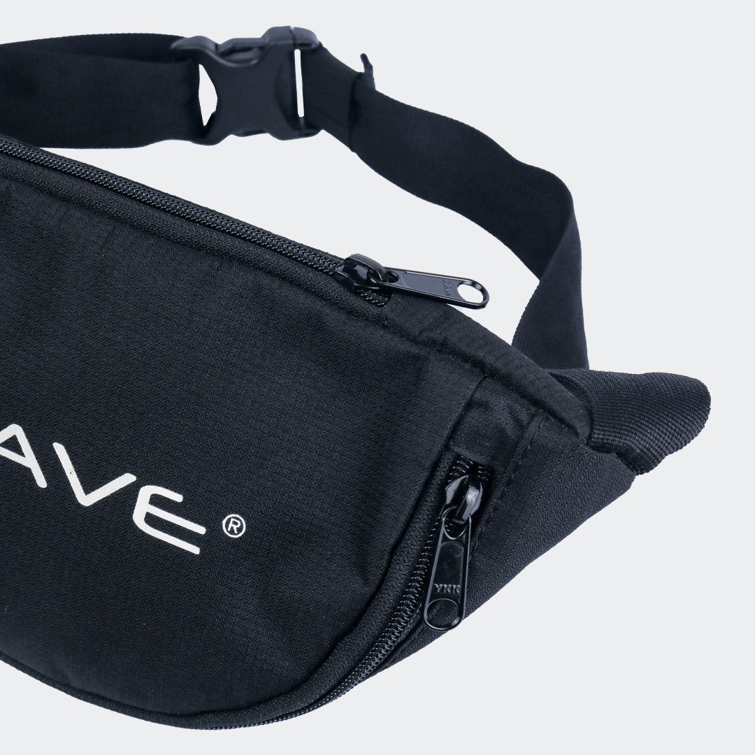 Waist Pack - Black/Silver