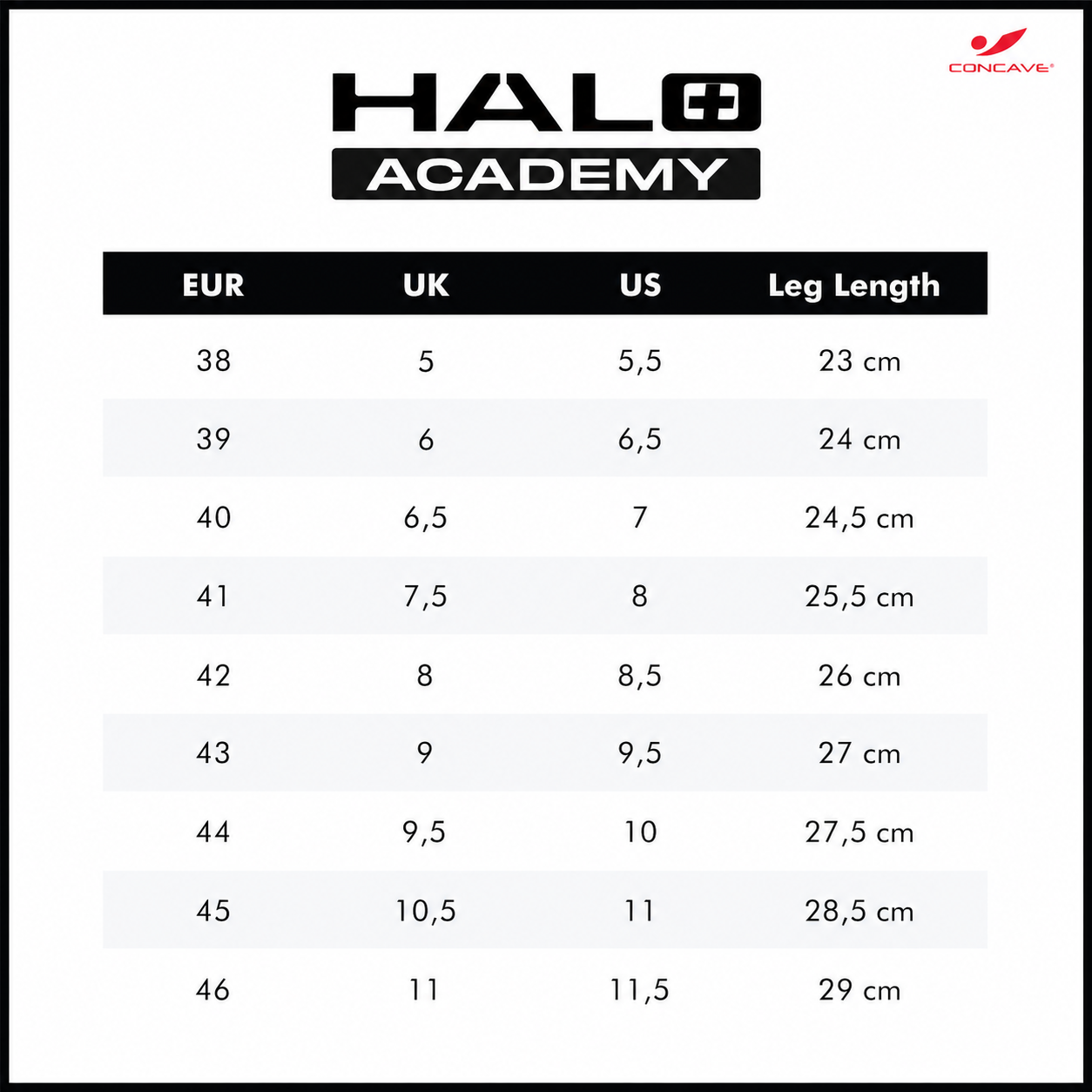 Halo Academy AG - Red / White