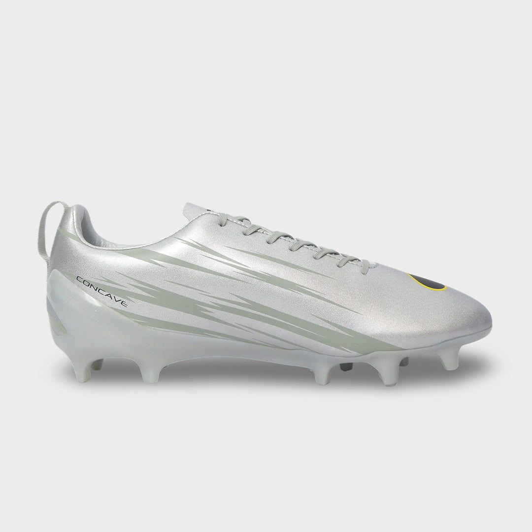 Concave Sepatu Bola - Volt Academy FG - Silver/Black/Yellow