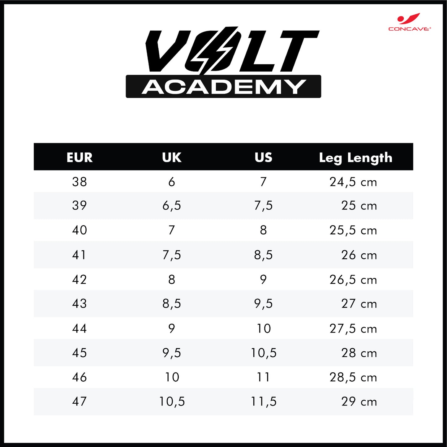 Concave Sepatu Bola - Volt Academy FG - Blue/Red