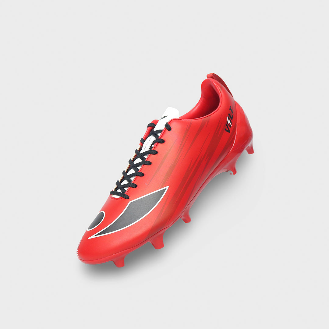 Concave Sepatu Bola - Volt Academy FG - Red/White