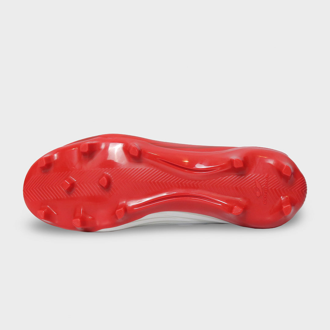 Concave Sepatu Bola - Volt Academy FG - Red/White