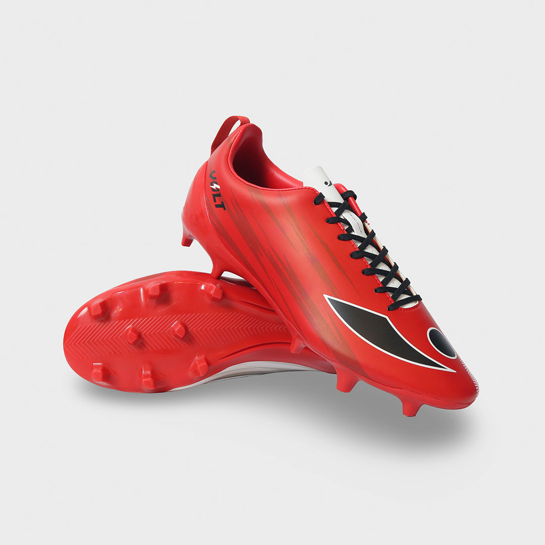 Concave Sepatu Bola - Volt Academy FG - Red/White