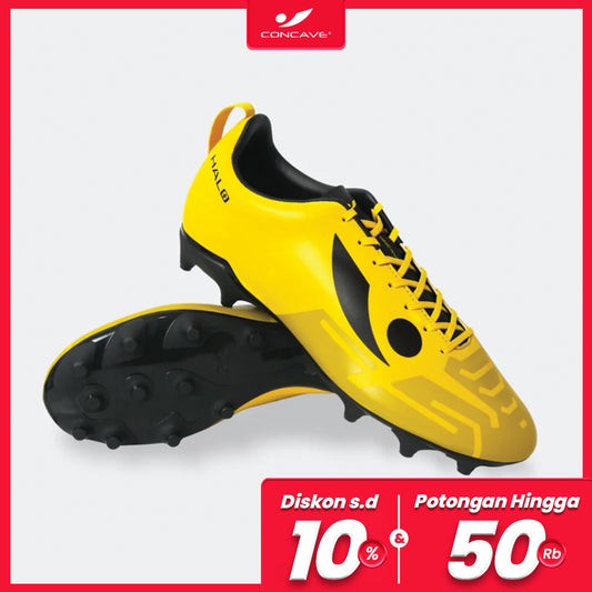 Concave Sepatu Bola - Halo Academy AG - Yellow/Black