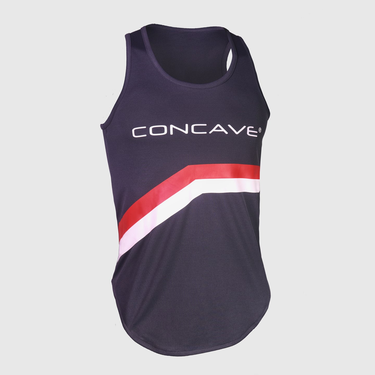 Cave Lifestyle Tanktop - Grey / Red / White