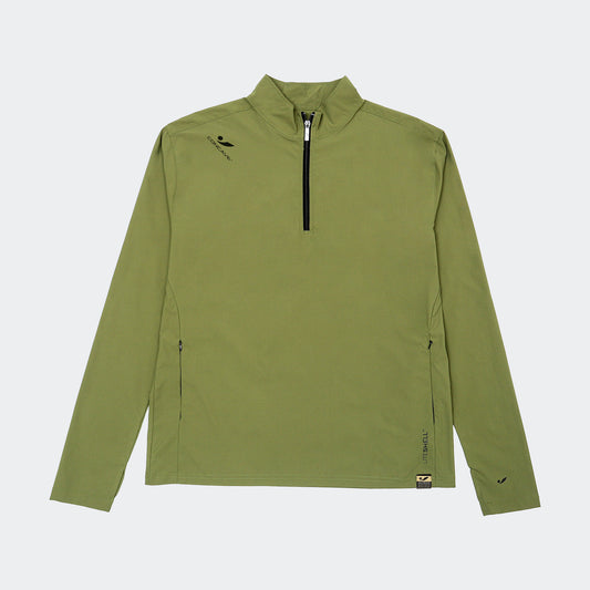 Liteshell™ - Training Half Zip Jacket - Olive Green