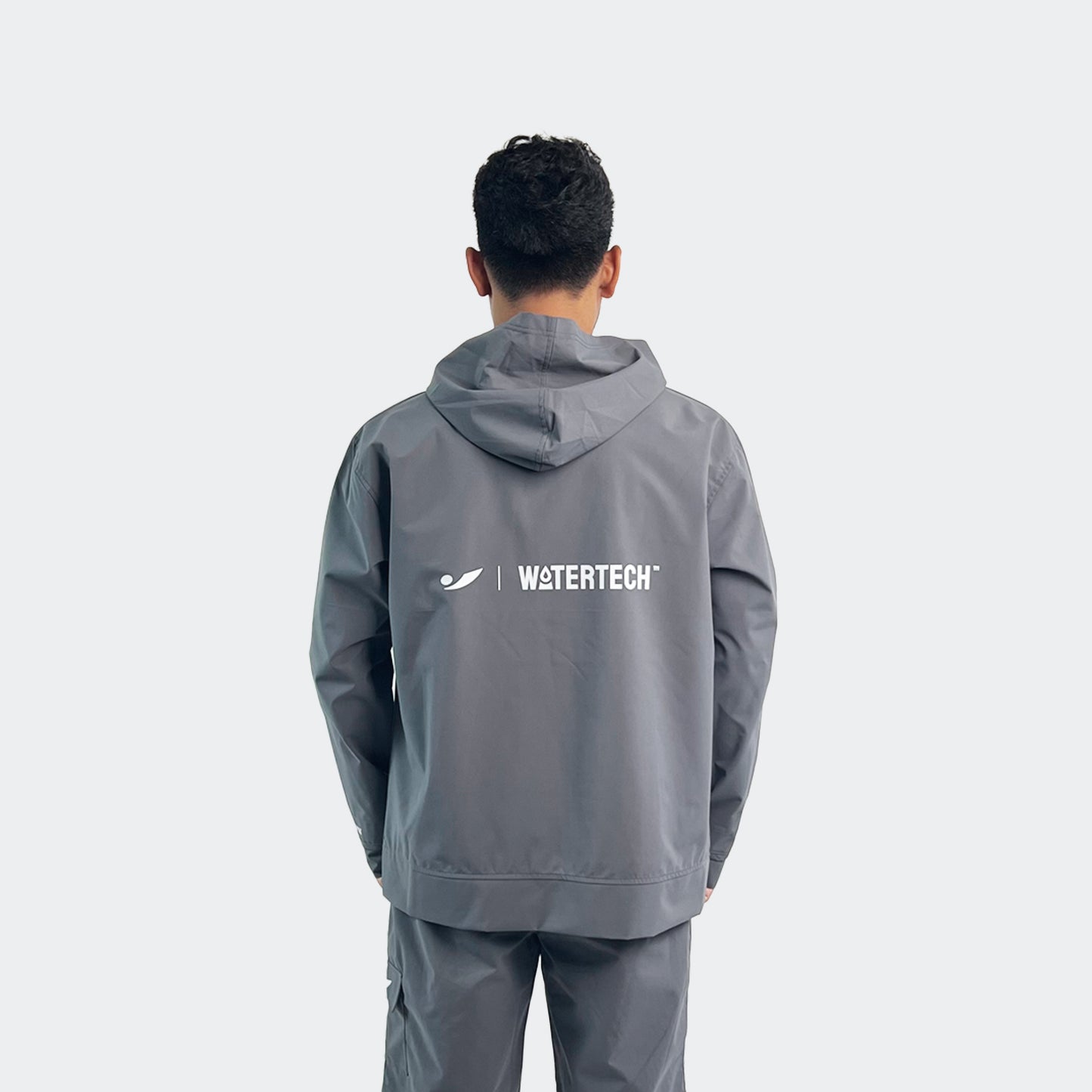 Watertech™ - Pullover Hoodie Training Jacket - Carbon Grey