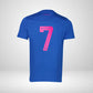 T-shirt Winger Concave Soccer Tee - Blue / Neon Pink